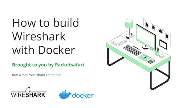 How to build Wireshark tools in a docker container