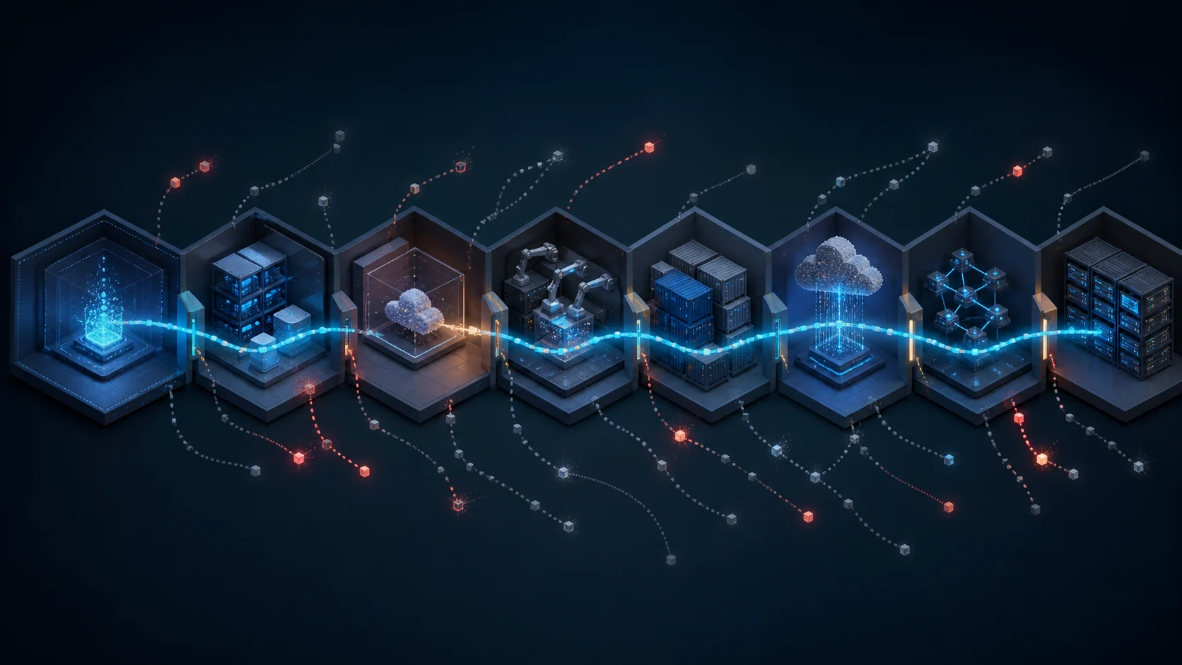 A machine-speed AI attack crossing sandbox, package, cloud, identity, and Kubernetes trust boundaries